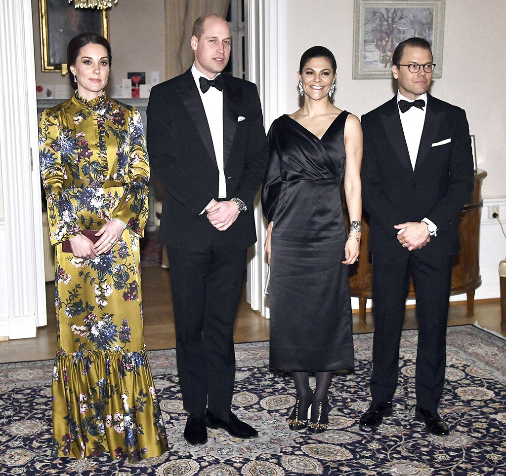ESC: Prince William, Kate Middleton, Princess Victoria, Prince Daniel ESC: Prince William, Kate Middleton, Princess Victoria, Prince Daniel